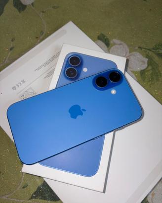 Iphone 16 128gb blu oltremare