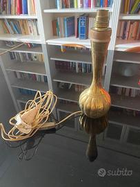 Lampada in ottone