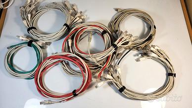 Lotto 40 cavi di rete Ethernet RJ45 – varie lunghe