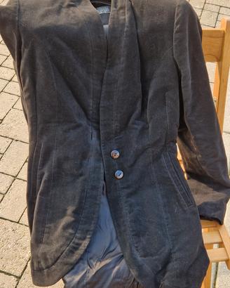 giacca velluto.nera donna taglia S