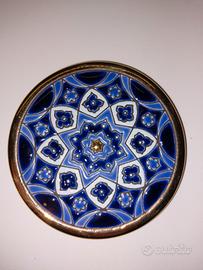 Piattino da parete in ceramica spagnola Azuleios