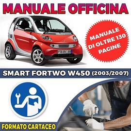 MANUALE OFFICINA SMART FORTWO W450 (2003-2007)