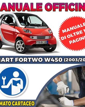 MANUALE OFFICINA SMART FORTWO W450 (2003-2007)