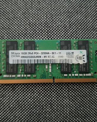 RAM 16GB DDR4 3200MHz SK Hynix (2Rx8 SO-DIMM)