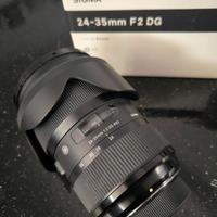 Sigma Obiettivo 24-35 mm-F/2 DG HSM -AF, Attacco N