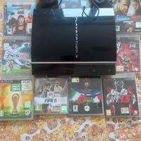 Playstation 3 + giochi + 2 controller