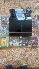 Playstation 3 + giochi + 2 controller