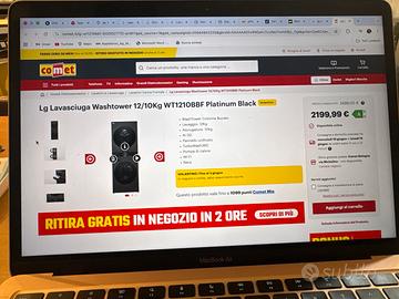 Lg lavasciuga tower wt1210bbf