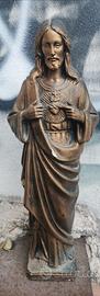 Statua Sacro Cuore di Gesù in gesso 