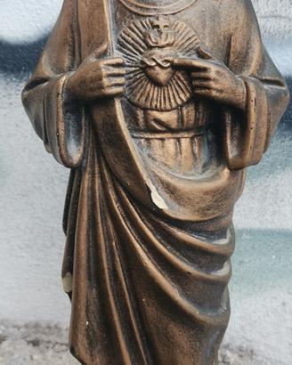 Statua Sacro Cuore di Gesù in gesso 