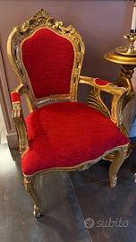 Poltrone in stile per ambienti di lusso