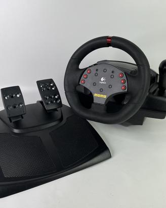 Volante simulatore logitech momo racing più PEZZI