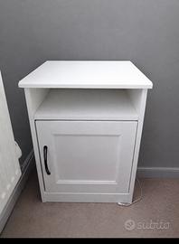 Ikea comodino songesand bianco