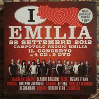 Box di 4 CD e 2 DVD originali I ❤ Emilia 