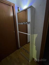 Scarpiera con specchio