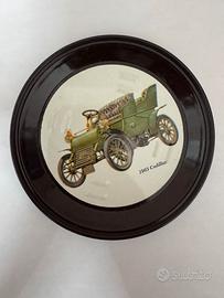 Vassoio Vintage in Latta "1903 Cadillac"