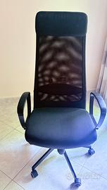 SEDIA IKEA MARKUS ERGONOMICA