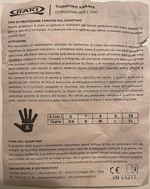 Guanto Karate taglia S, M o L