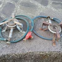 Coppia fornelli a gas