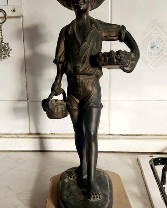 Statua antica anni 60 perfetta da collezione.