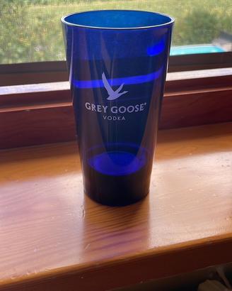 BICCHIERI POLICARBONATO BLU GREY GOOSE NUOVI