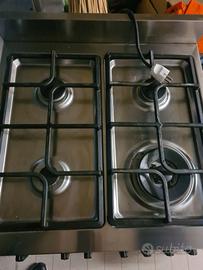 Cucina economica di 60 cm con griglie in ghisa