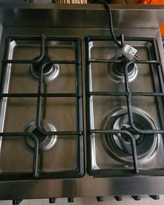 Cucina economica di 60 cm con griglie in ghisa