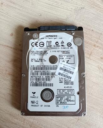 HD HITACHI NOTEBOOK SATA 300 gb