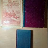 3 libri riviste 1900