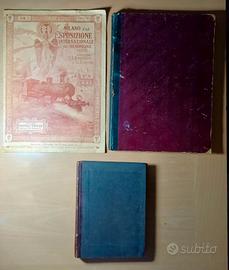 3 libri riviste 1900