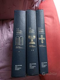 la sacra Bibbia. selezione del readers digest