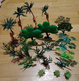 piante di plastica per animali fattoria/zoo