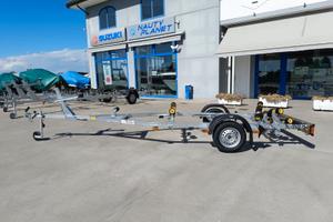 Carrello nuovo portata kg 750 senza freni scontato