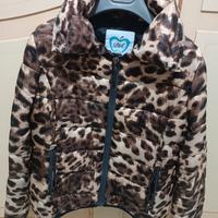Piumino Leopardato