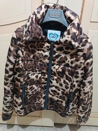 Piumino Leopardato