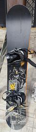 tavola snowboard con attacchi drake