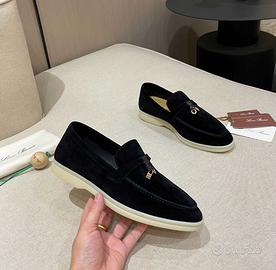 Loro piana charm walk navy