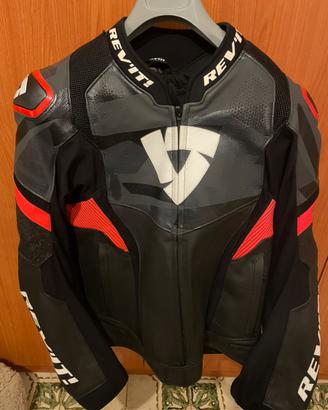 Giacca moto in pelle e stivaletti moto nuovi
