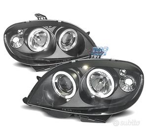 FARI PER CITROEN SAXO 99-04 ANGEL EYES FONDO NERO