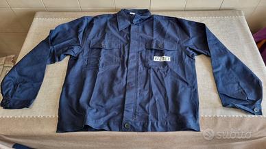 tuta da lavoro meccanico in cotone blu   Taglia 54