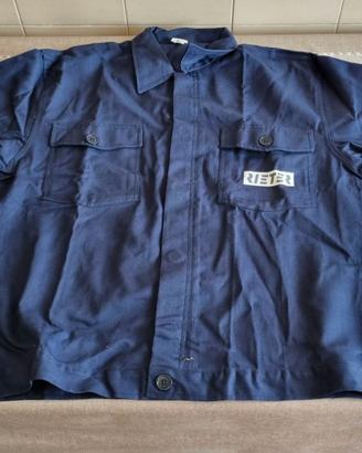 tuta da lavoro meccanico in cotone blu   Taglia 54