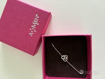 Bracciale cuore infinito amen