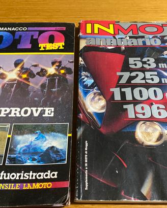 Numeri speciali di riviste moto.