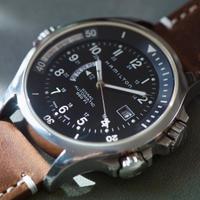 Orologio Hamilton Khaki Navy GMT -  Auto 42mm