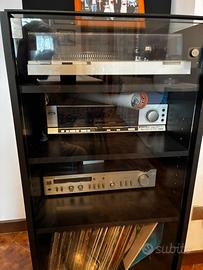 Impianto giradischi - audiocassette Technics