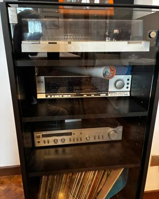 Impianto giradischi - audiocassette Technics