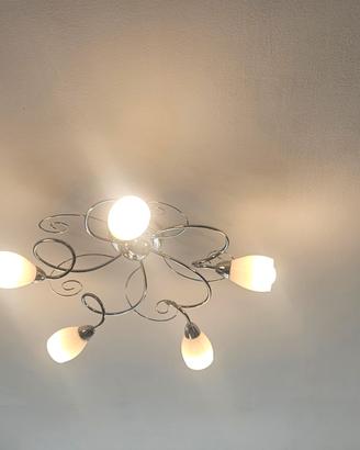 Lampadario lampadine incluse