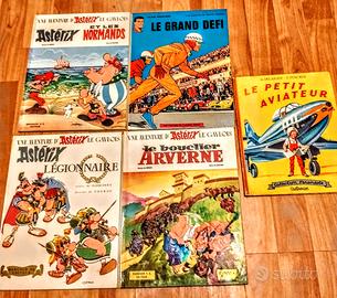 Set fumetti Asterix anni 60 francesi