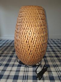 Lampada da tavolo Ikea in bambù