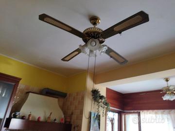 lampadario ventilatore da cucina